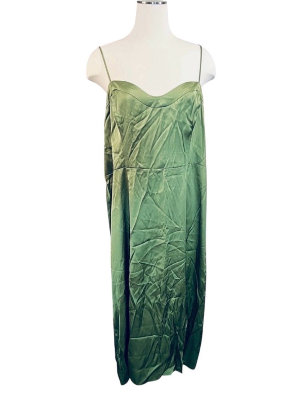 ABERCROMBIE & FITCH NWT Elegant Green Women's lingerie nightgown